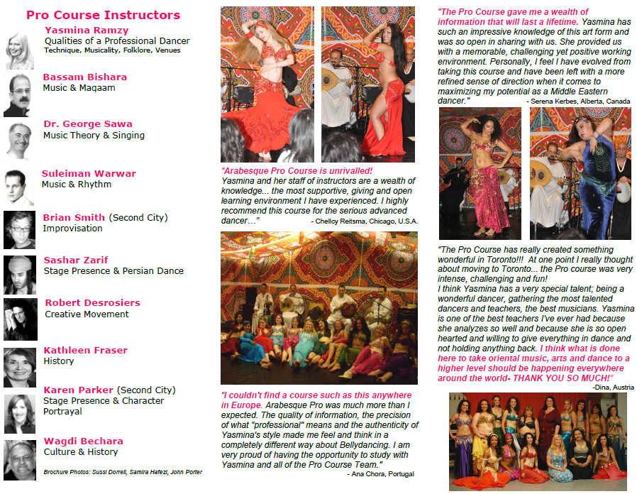 Pro Course Brochure page 2